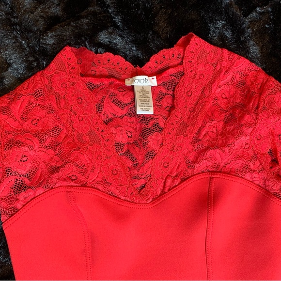 Cache Top - Lace - Red - Stretch - Size Small - Never worn - Picture 2 of 9